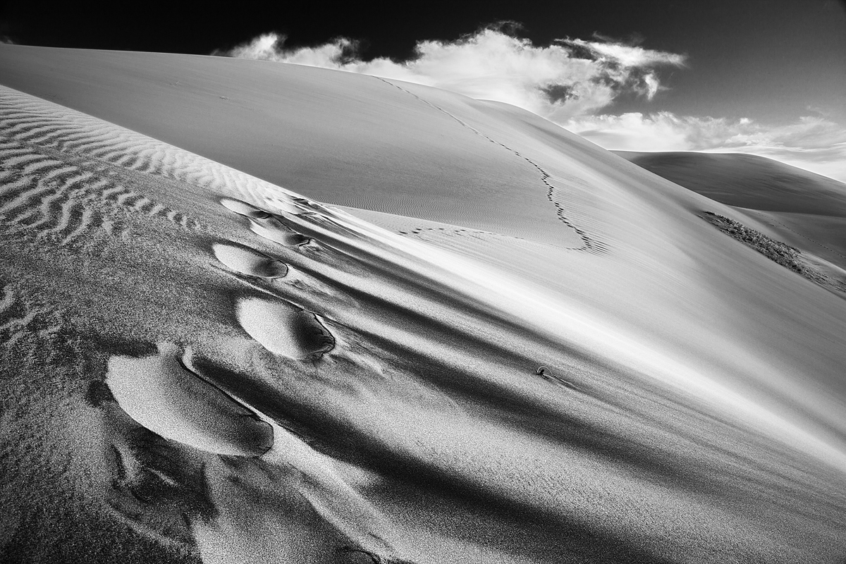 Etch-a-Sketch:  Great Sand Dunes, CO