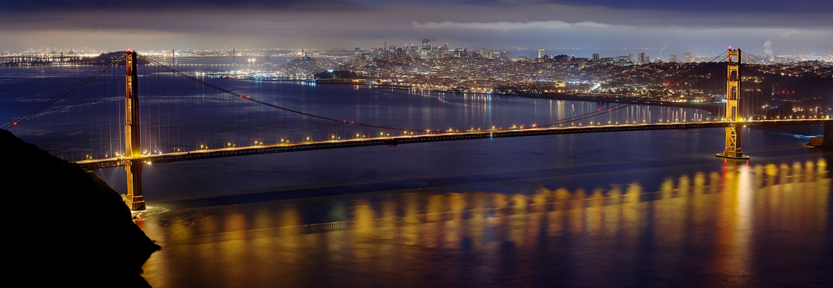 Golden Gate Panorama:  San Francisco, CA