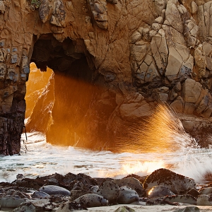 End of the Tunnel:  Big Sur, CA