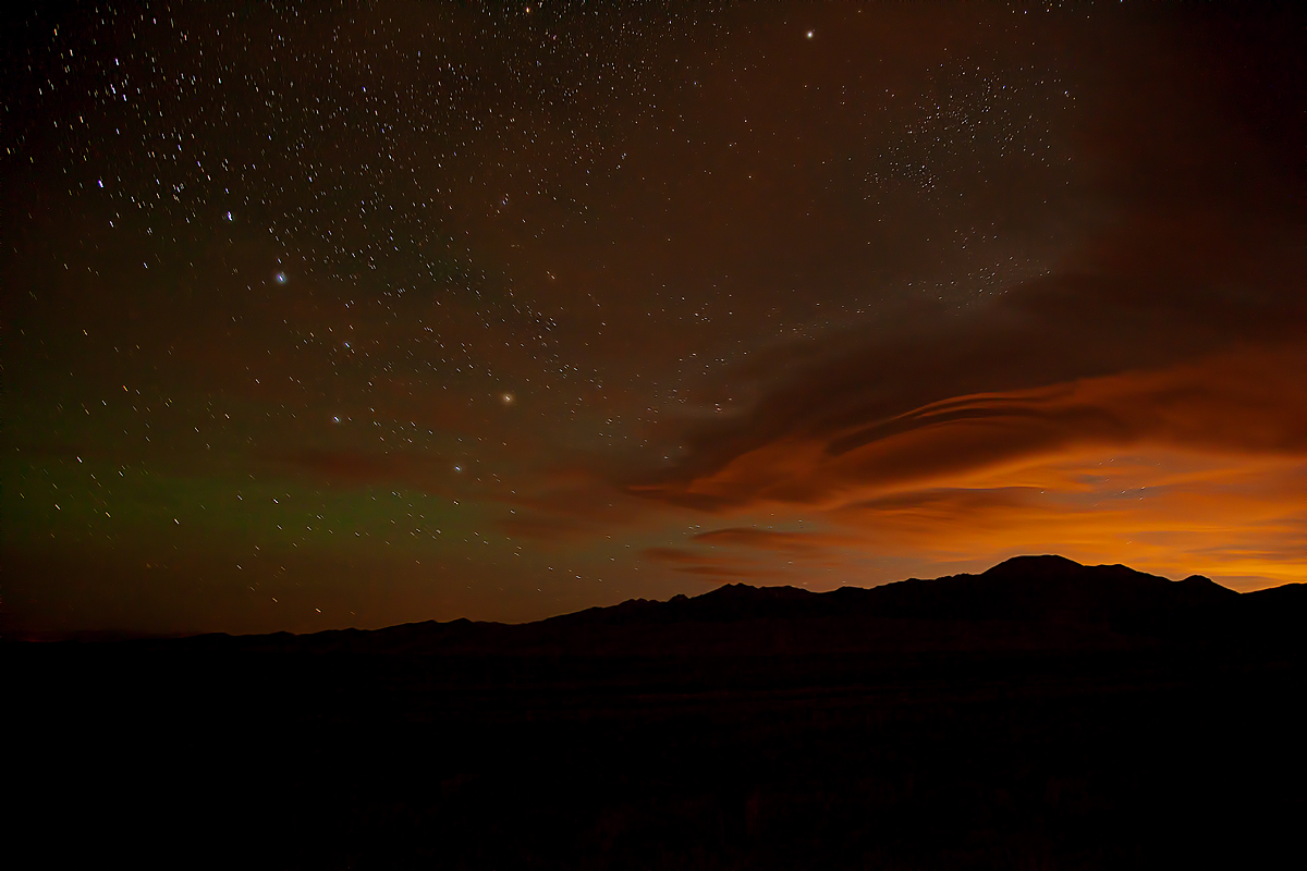 Big Dipper Sky: Great Sand Dunes , CO