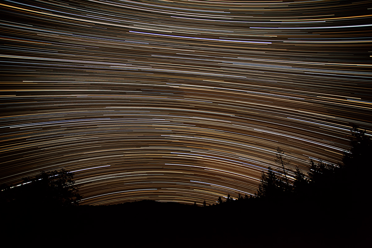 Milky Way Motion:  Humboldt County, CA