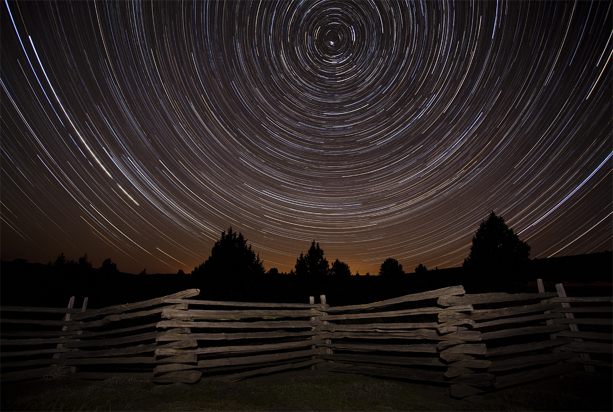 High Desert Nightscape: Monument, OR