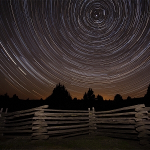 High Desert Nightscape: Monument, OR