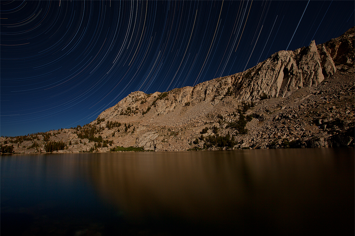 Stars over Blue Lake: Eastern Sierra Nevada