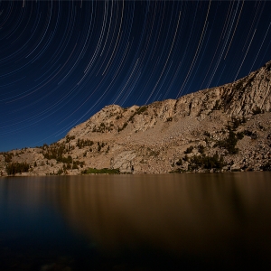 Stars over Blue Lake: Eastern Sierra Nevada