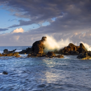 Ho'okipa Beach Rockpile, Maui, HI