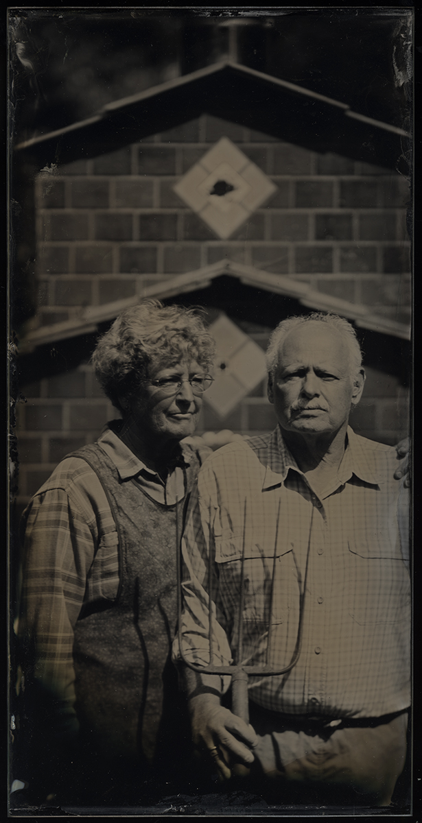 American Gothic Ambrotype