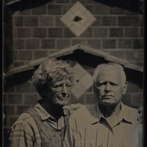 American Gothic Ambrotype