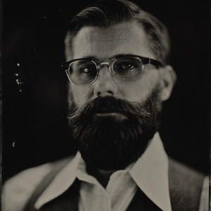 Wet Plate Selfie